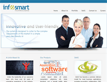 Tablet Screenshot of infosmart-technologies.com